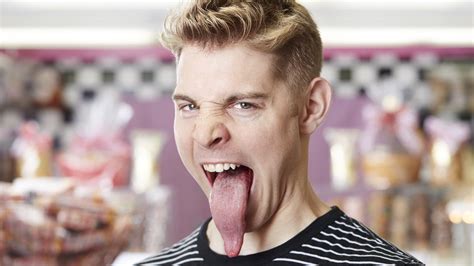 longest human tongue ever recorded.